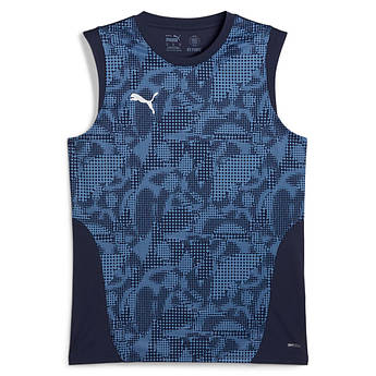 Майка PUMA teamCUP Training 659168-06, Темно-синій, Розмір (EU) — L