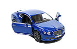 Машинка KINSMART металева KT5369W BENTLEY Continental GT Speed, фото 8