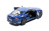 Машинка KINSMART металева KT5369W BENTLEY Continental GT Speed, фото 6