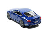 Машинка KINSMART металева KT5369W BENTLEY Continental GT Speed, фото 4