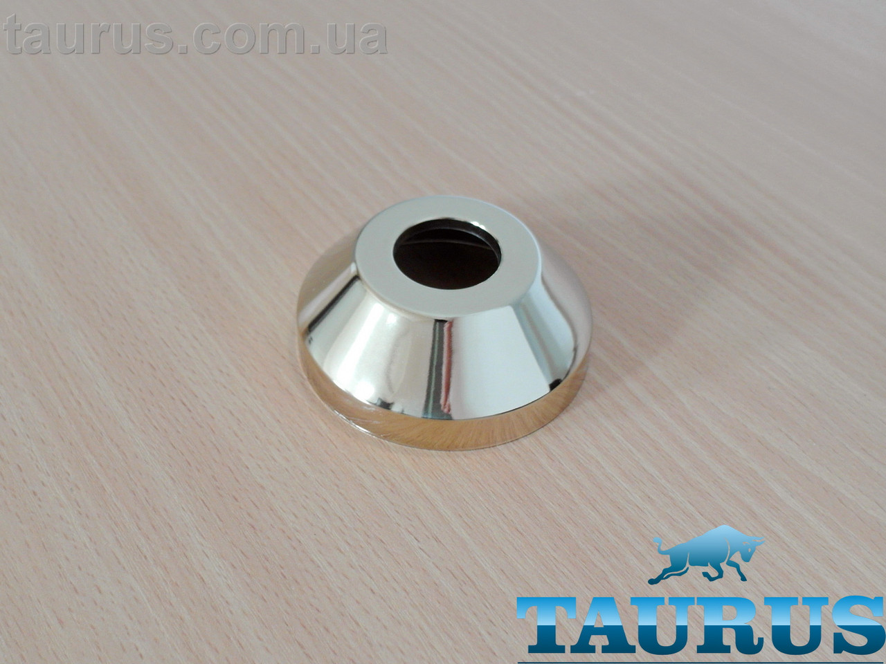 Золотий фланець Конус ThermoPulse Gold розмір D78 мм / висота 30 мм, під внутрішній розмір 3/4" (26мм). Латунь