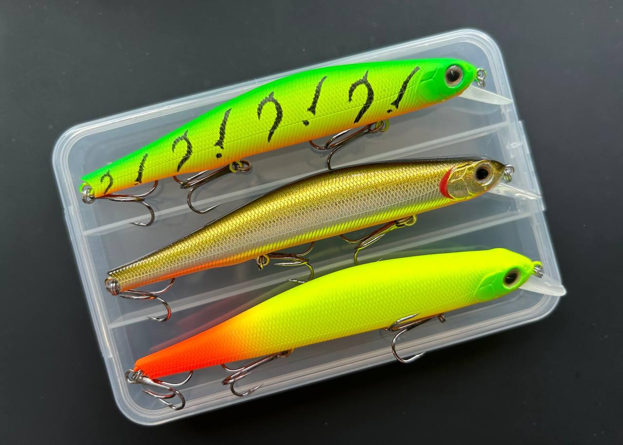 Воблер Columbia-Fishing Orbit 110SP 16.5г | Набір 3шт+коробка для щуки та судака | Японська якість, фото 1