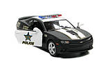 Машинка KINSMART металева KT5383P Chevrolet Camaro (Police) 2014, фото 7