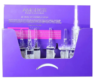 Лосьйон для фарбованого волосся Farmavita Amethyste Color Re-Vital Restoring 1 шт 10 мл, фото 2