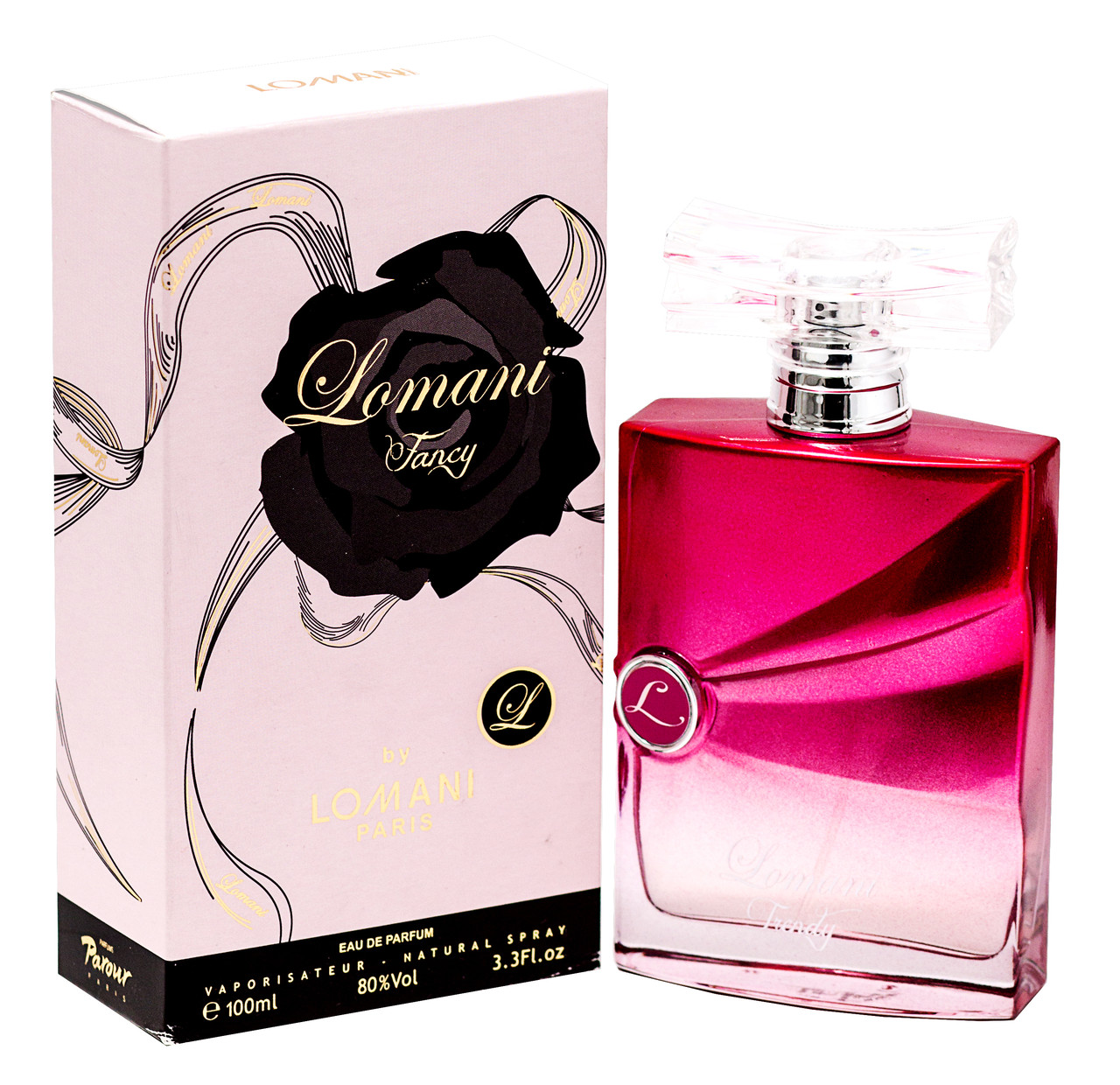 Парфюмированная вода женская Lomani Fancy 100мл т/в жен Parfums Parour - фото 1 - id-p468944924