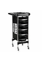 Візок перукарський на 5 робочих відділення Vatana 578-003