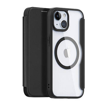 Чохол-книжка Dux Ducis Skin X Pro with MagSafe для iPhone 15 Black