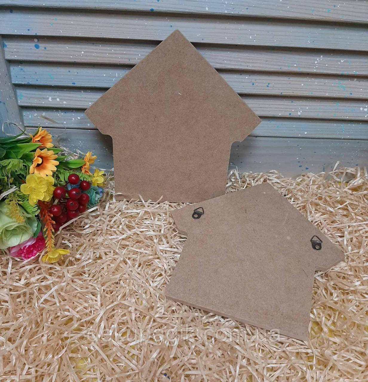 Заготівля Ключниця Будиночок 20х20см (мдф 6мм), фото 1