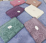 Махрове простирадло двоспальне 180х200/м'яке махрове простирадло/простирадло бавовна з махрою, фото 2