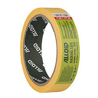 Alloid. Стрічка малярська 24 мм х 20 м, 120 мкм