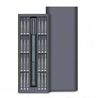 Викрутка з набором насадок у футлярі, набір 48 в 1