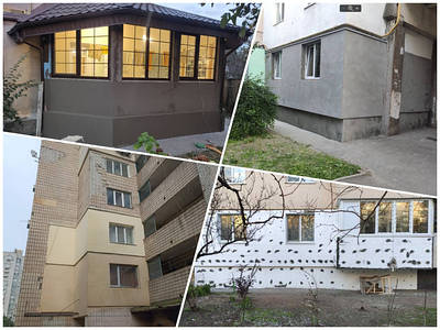 Утеплення фасаду та миття вікон на висоті Київ
