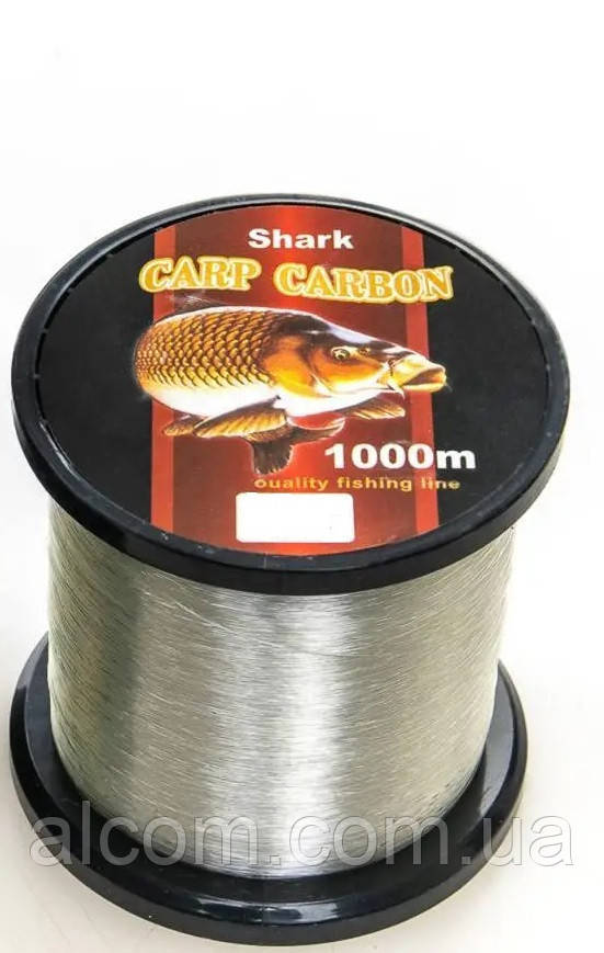 Волосінь 1000m 0.40 mm до 25.0 kg рибальська флюорокарбонові Carp Carbon