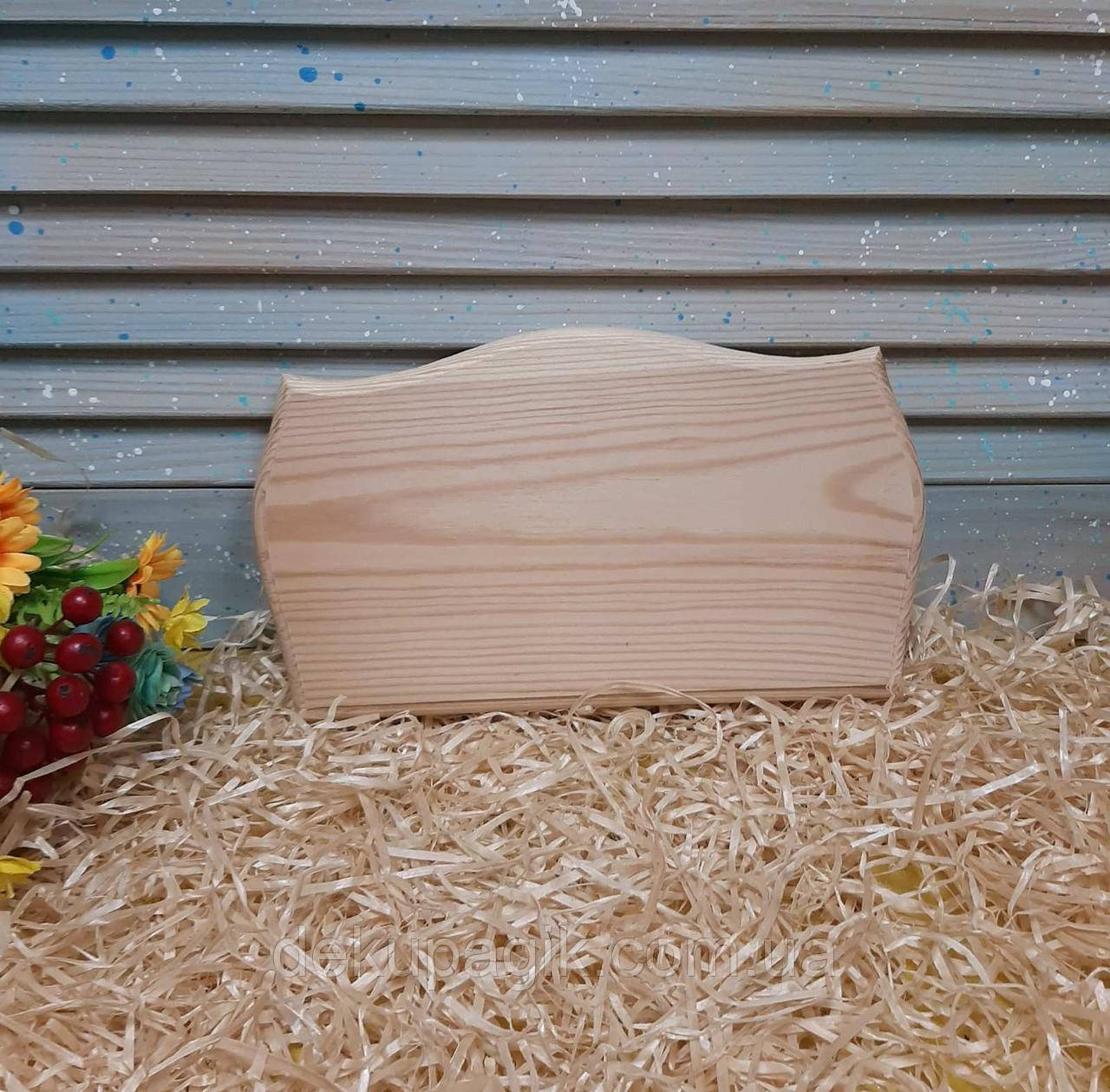 Панно - ключниця дерев'яна 14х24см (сосна 1,5см), фото 1