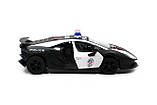 Колекційна Модель KINSMART KT5359P Lamborghini Sesto Elemento Police, фото 7