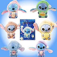Іграшка фігурка-брелок Стіч Stitch Лабубу 15 см, колір сюрприз RMB69