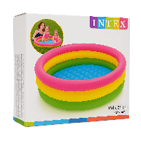 Басейн Intex "Веселка" 114*25 см з надувним дном  57412NP, фото 3