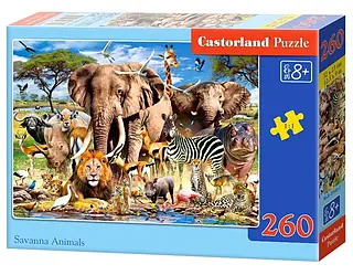 Пазл Castorland Тварини саванни 260 елементів