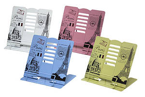 Підставка для книг металева ООПТ Париж 21*19см, мікс видів (12)