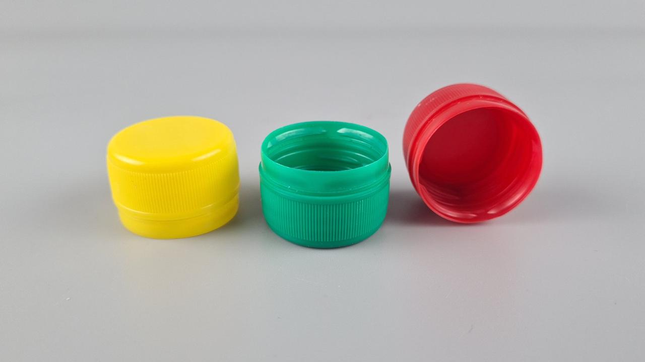 Крышка пластиковая на ПЭТ-бутылок Ø28  цветная (1000 шт), фото 1