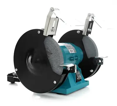 Кам'яний настільний шліфувальний верстат 2 дисковий 1500 Вт кам'яний диск STRONG