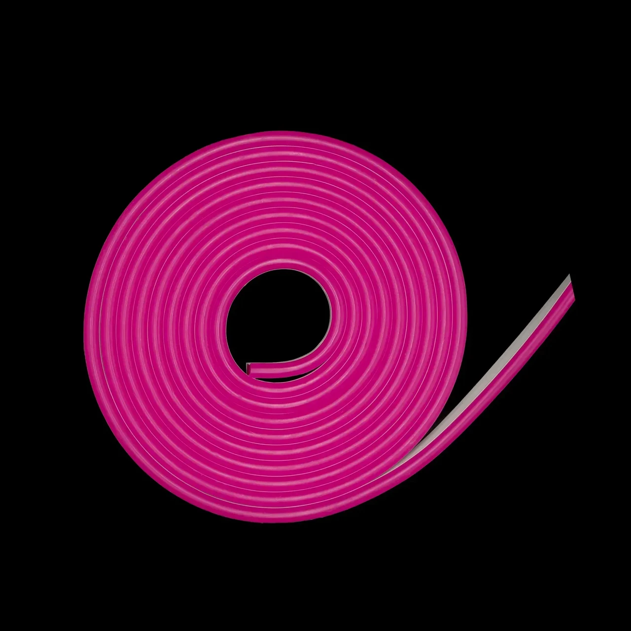 Світлодіодна стрічка NEON 12В PROLUM 8x16, IP68 Рожева, Series "LF" PRO, м, фото 1