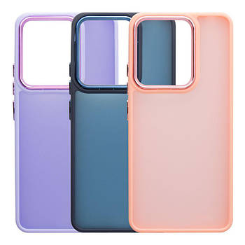 Чохол TPU+PC Space II Color Matte для Xiaomi Poco M6 Pro 4G Pink