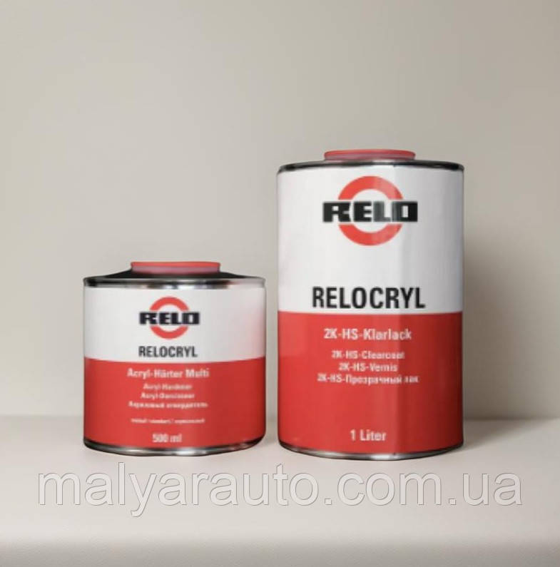 Лак MIPA 2K HS Relocryl 1л+ 0,5л затв