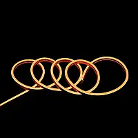 Світлодіодна стрічка NEON 12В PROLUM 6x12 IP68 Помаранчева, Series "FX" PRO