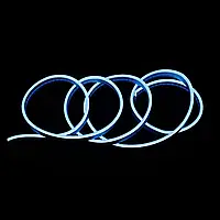 Світлодіодна стрічка NEON 12В PROLUM 6x12 IP68 Блакитний лід, Series "FX" PRO
