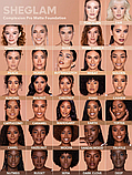 Тональний крем Sheglam Complexion Pro Long Lasting Breathable Matte Foundation Chantilly, фото 6