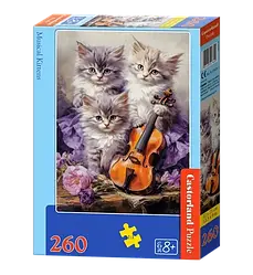 Пазл Castorland Музичні кошенята 260 елементів