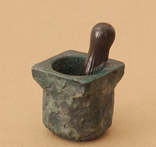 Мініатюра ступка для подрібнення продуктів 2*3.5 см, фото 1