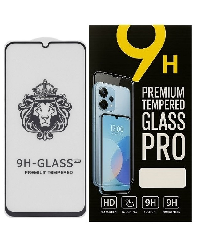 Захисне скло Lion для Samsung Galaxy A16 з чорною рамкою