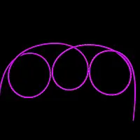 Світлодіодна стрічка NEON 12В PROLUM 6x12 IP68 Фіолетовий, Series "GT" PRO