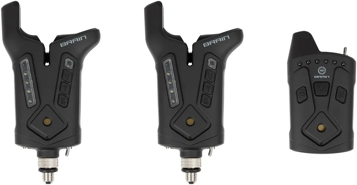 Набір сигналізаторів Brain Wireless Bite Alarm F-1 2+1, фото 1