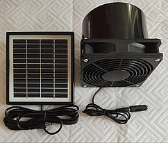 Solar panel 5W вентилятор 12V d120