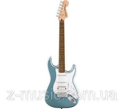 Електрогітара SQUIER AFFINITY SERIES STRATOCASTER JUNIOR HSS ICE BLUE METALLIC, фото 1