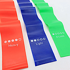 Набір фітнес-гумок для тренувань 5 шт./Еластичні гумки для спорту з чохлом/Еспандери, фото 6