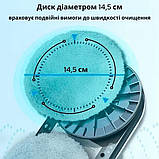 Робот для миття вікон HCR-10 з пультом керування, автоматичне очищення скла, резервний акумулятор, 3 режими роботи, 30 м², фото 6