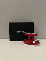 Шанель крабік для волосся червоного кольору/мала шпилька для пасом