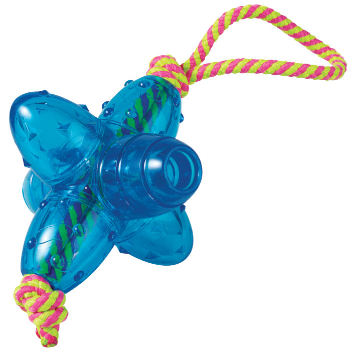 Іграшка для собак "Oрка Джек мала з канатиком" Petstages Orka Jack smal w/rope арт.130