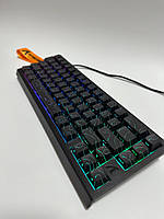 Ігрова Клавіатура ATTACK SHARK X68 HE Black Магнітні світчі