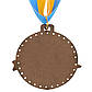 Медалі зі стрічкою 3 місце 6см C-0643-3, фото 2