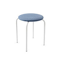 Табурет "Стандарт" з м`якою кришкою (Блакитний)