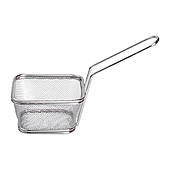 Кошик сервірувальний для фритюру 10.5х9х5.5 см нержавіюча сталь HP-19-3-S
