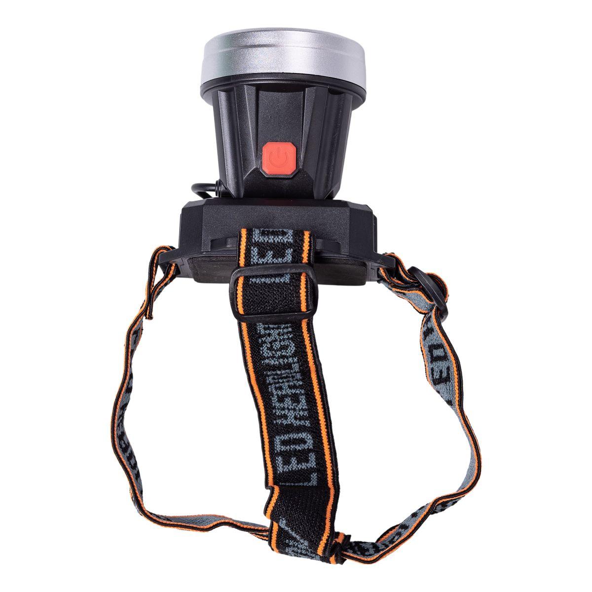 Налобний ліхтар акумуляторний 8х8х5.5 см 5 В 3 режими роботи LED HP-JG-4, фото 1