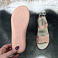 Босоніжки жіночі Botema рожеві на низькому ходу 4813, фото 8