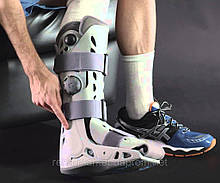 Пневматичний ортопедичний чобіт з регулюванням тиску (місце гіпсу). AIRCAST AirSelect Elite Long