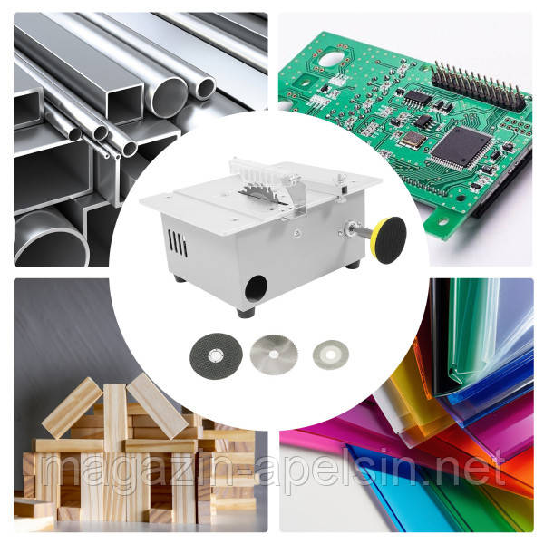 Міні-настільна пилка 240 Вт, настільна пилка, потужна багатофункціональна міні-настільна пилка для моделювання та ремісничої